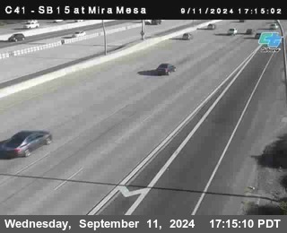 NB 15 at Mira Mesa Blvd