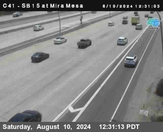 NB 15 at Mira Mesa Blvd