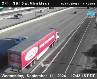 NB 15 at Mira Mesa Blvd