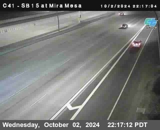 NB 15 at Mira Mesa Blvd