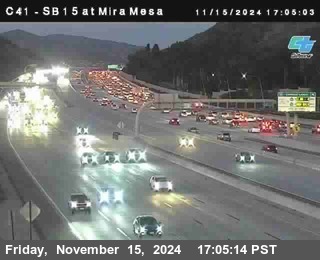 NB 15 at Mira Mesa Blvd