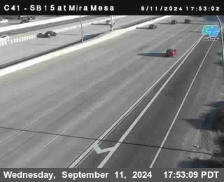 NB 15 at Mira Mesa Blvd