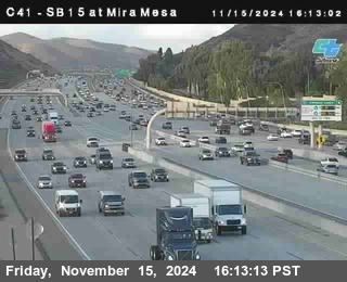 NB 15 at Mira Mesa Blvd