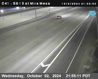 NB 15 at Mira Mesa Blvd