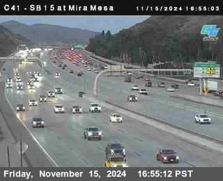 NB 15 at Mira Mesa Blvd