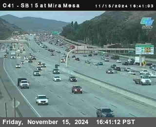 NB 15 at Mira Mesa Blvd