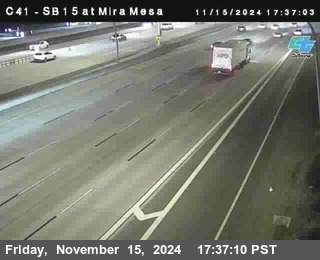 NB 15 at Mira Mesa Blvd