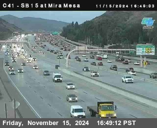 NB 15 at Mira Mesa Blvd