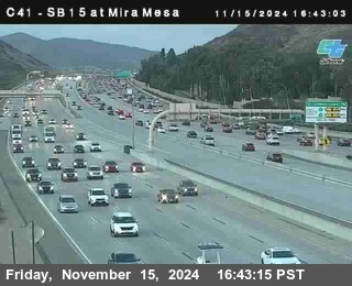 NB 15 at Mira Mesa Blvd