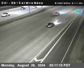 NB 15 at Mira Mesa Blvd