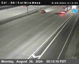 NB 15 at Mira Mesa Blvd