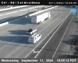 NB 15 at Mira Mesa Blvd