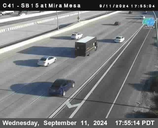 NB 15 at Mira Mesa Blvd