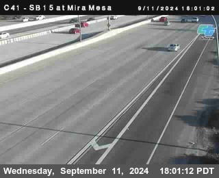 NB 15 at Mira Mesa Blvd