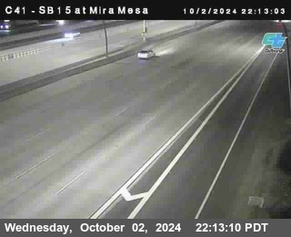 NB 15 at Mira Mesa Blvd