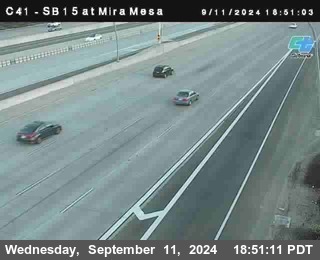 NB 15 at Mira Mesa Blvd