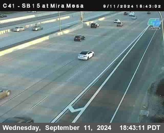 NB 15 at Mira Mesa Blvd