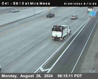 NB 15 at Mira Mesa Blvd