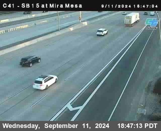 NB 15 at Mira Mesa Blvd