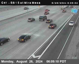 NB 15 at Mira Mesa Blvd