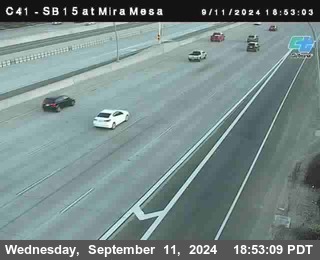 NB 15 at Mira Mesa Blvd