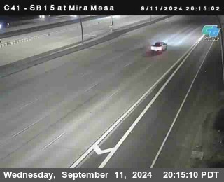 NB 15 at Mira Mesa Blvd