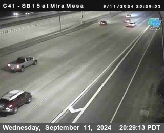 NB 15 at Mira Mesa Blvd