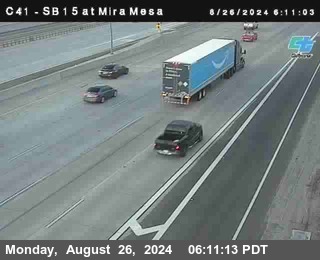 NB 15 at Mira Mesa Blvd