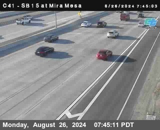 NB 15 at Mira Mesa Blvd