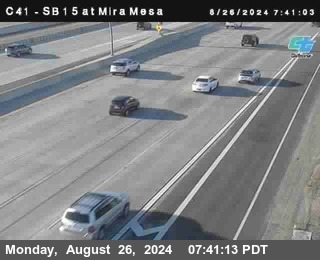 NB 15 at Mira Mesa Blvd