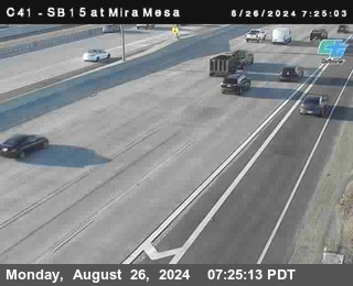 NB 15 at Mira Mesa Blvd