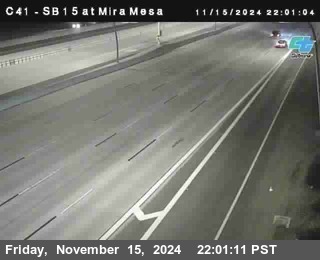 NB 15 at Mira Mesa Blvd