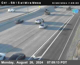 NB 15 at Mira Mesa Blvd