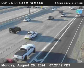 NB 15 at Mira Mesa Blvd