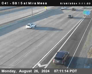 NB 15 at Mira Mesa Blvd