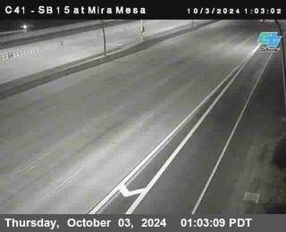 NB 15 at Mira Mesa Blvd