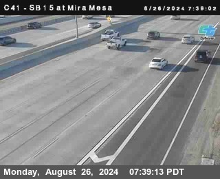 NB 15 at Mira Mesa Blvd