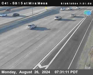 NB 15 at Mira Mesa Blvd