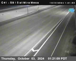 NB 15 at Mira Mesa Blvd