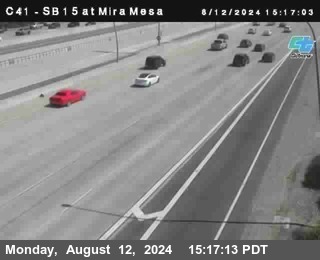 NB 15 at Mira Mesa Blvd