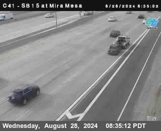 NB 15 at Mira Mesa Blvd