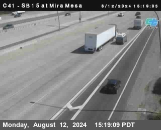 NB 15 at Mira Mesa Blvd