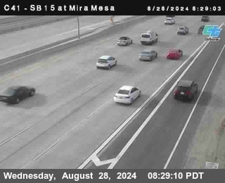 NB 15 at Mira Mesa Blvd