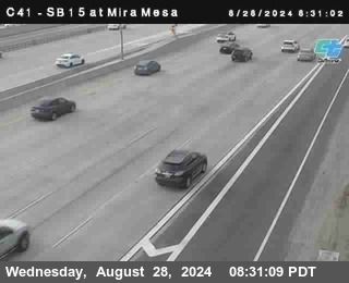 NB 15 at Mira Mesa Blvd