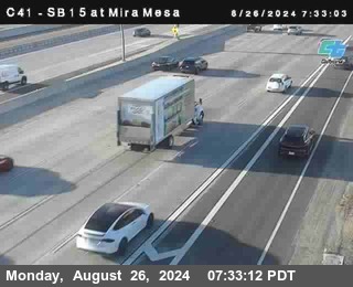 NB 15 at Mira Mesa Blvd