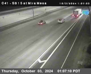 NB 15 at Mira Mesa Blvd