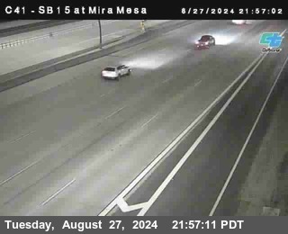 NB 15 at Mira Mesa Blvd