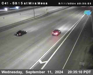 NB 15 at Mira Mesa Blvd