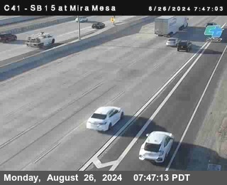 NB 15 at Mira Mesa Blvd