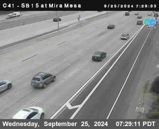 NB 15 at Mira Mesa Blvd